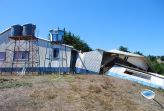 ESCUELA de Chome despues del terremoto